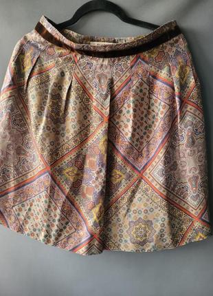 Etro шелковая юбка1 фото