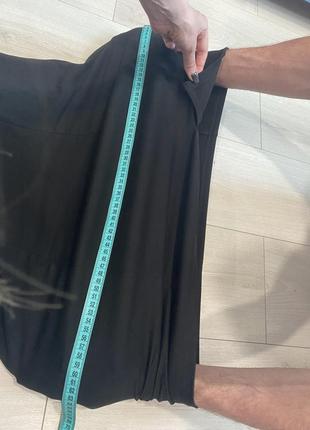 Черное базовое новое мини платье из вискозы h&amp;m8 фото