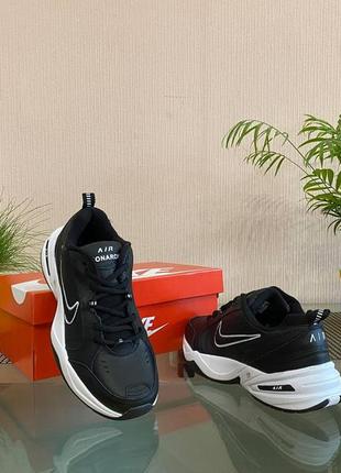 Nike air monarch (черно-белые)