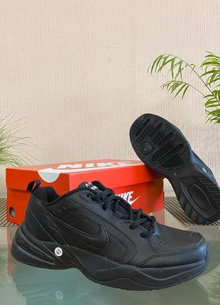 Nike air monarch (черный)6 фото