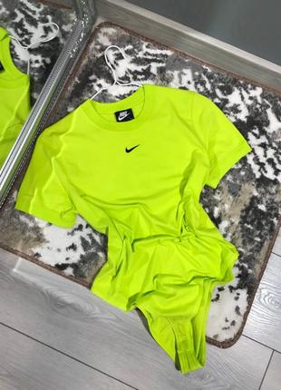 Боді nike футболка найк центр лого