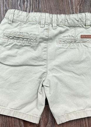 Шорты бежевые для мальчика zara babyboy 12-18 мес 86-92 рост3 фото
