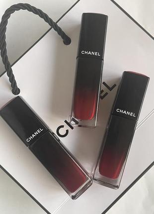 Chanel rouge allure laque стойкая жидкая помада водостойкая 5,5 мл