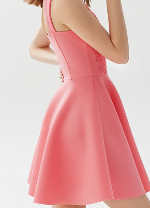Розовое платье клеш love republic7 фото