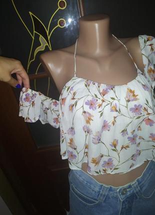 Blusas floreadas campesinas sale