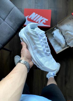 Кросіки nike air max 97 plus white