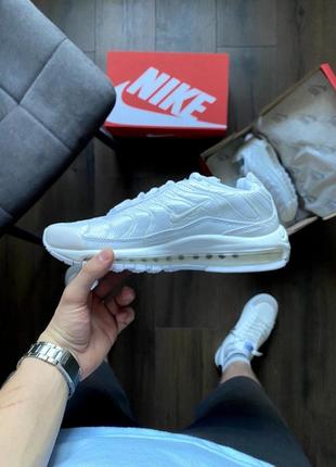 Кроссовки nike air max 97 plus white2 фото