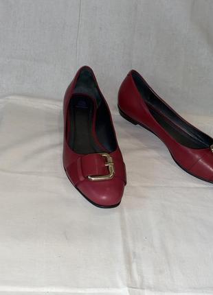Туфлі *navyboot* шкіра італія р.38 (25.00см)