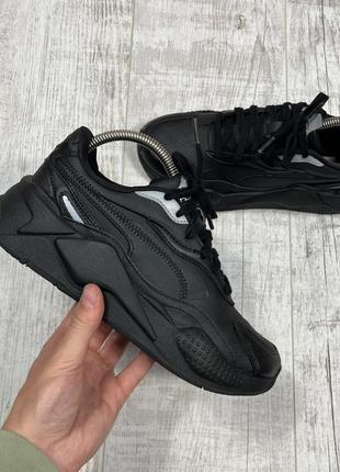 Крутые кроссовки от puma rs кожаные с рефлективными вставками