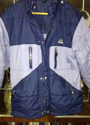 Класнючая фирменная курточка двусторонняя 48-50 раз(.унисекс)5 фото