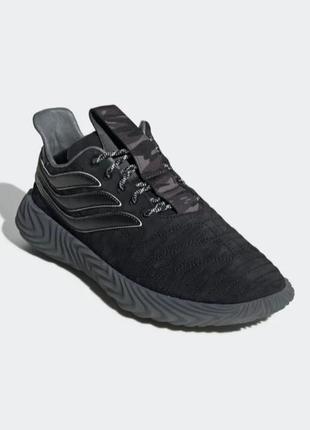Кросівки чоловічі чорні adidas sobakov black grey
