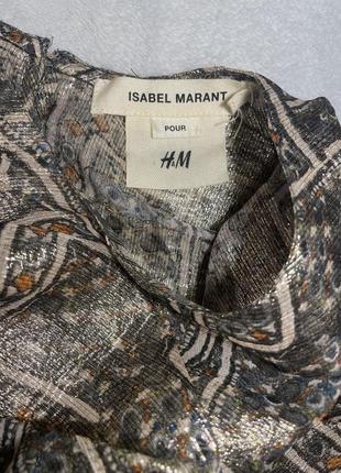 Шелковое платье isabel marant for h&m5 фото