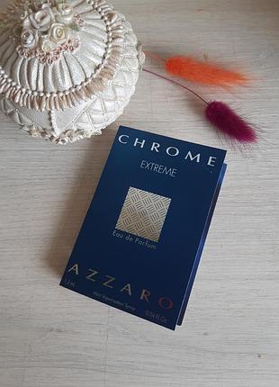 Azzaro chrome extreme
парфумована вода, пробник