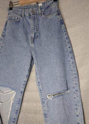 Стильні якісні щільні рвані джинси2 фото