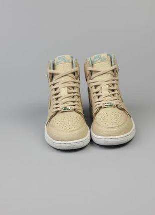 Баскетбольные кожаные кроссовки air jordan 1 retro hi6 фото