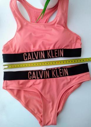 Купальник calvin klein xs 70a 70b 70 c спортивный топ трусики комплект белья7 фото