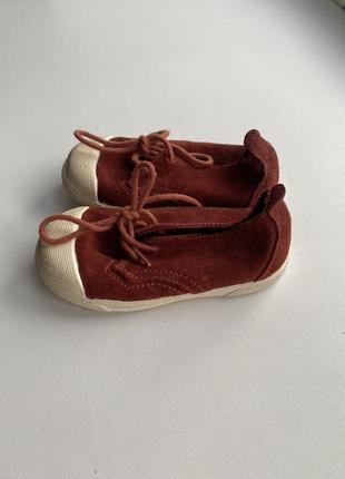 Кеди туфлі замша 20 р zara