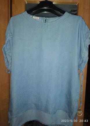 Джинсовая кофточка блуза итальялия 46-48