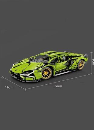 Конструктор lamborghini dallas. 1280 деталей, новый, в коробке.
