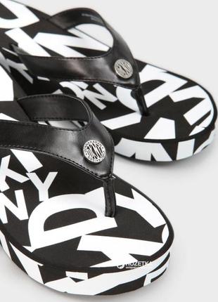 Вьетнамки оригинал dkny josie k4878965 40 р черные (603221292775)