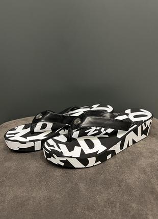 Вьетнамки dkny josie k4878965 40 р черные (603221292775)3 фото