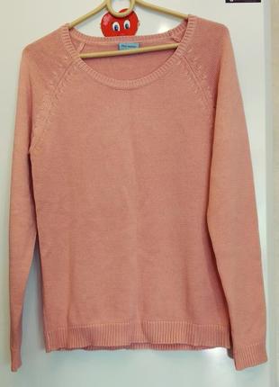 Джемпер женский - модный пудровый цвет