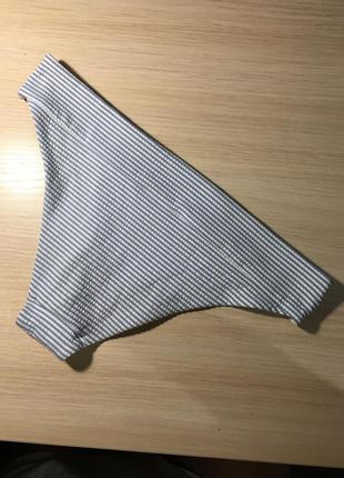 Купальник h&m paded bikini top & tanga bikini bottoms - xs, s9 фото