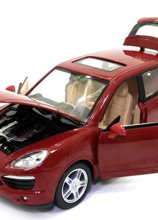 Машинка металева porsche cayenne s м1:24