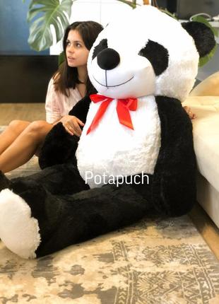 Большой плюшевый мишка панда 160 см2 фото