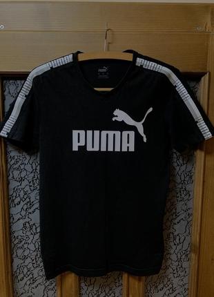 Футболка puma на лампасах