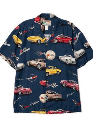 Paradise found vintage hawaiian shirt  чоловіча сорочка гавайка