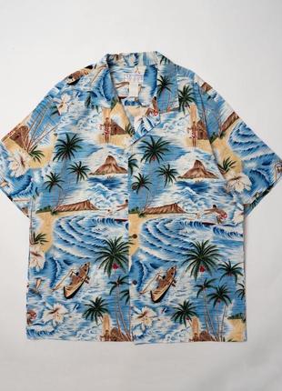 Ky’s hawaiian shirt  чоловіча сорочка гавайка