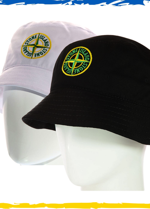 Стильна панама stone island. панамка стон айленд. панама брендова