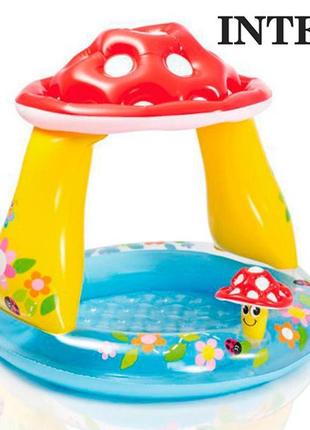 Надувний дитячий ігровий басейн інтекс 57114