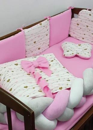 Набор детского постельного белья (60×120см)