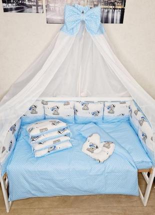 Детский постельный набор в кроватку2 фото
