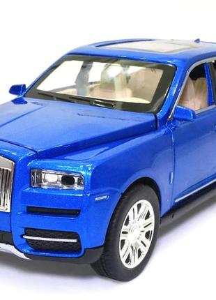 Машинка металлическая rolls royce cullinan 1:221 фото