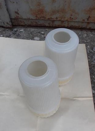 Плафоны для люстры ссср рето белые жёлтые люстра стеклянные советские2 фото