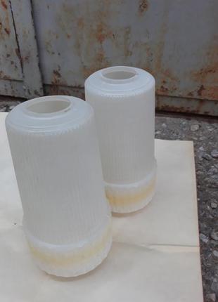 Плафоны для люстры ссср рето белые жёлтые люстра стеклянные советские6 фото