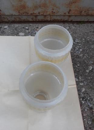 Плафоны для люстры ссср рето белые жёлтые люстра стеклянные советские7 фото