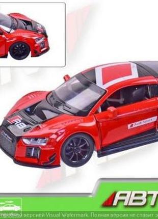 Машина металлическая audi r8 lms автопром 68262a