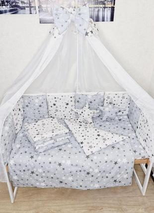 Комплект постельного белья для новорожденных1 фото