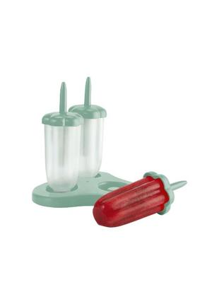 Пластикова форма для морозива ракета салатовий ernesto