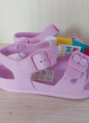 Дитячі літні сандалі босоніжки hello summer