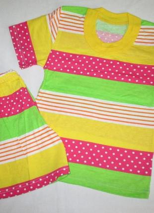Футболка с шортами 30 размер