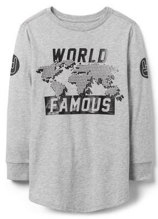 Реглан лонгслив для хлопчика 7-9 років crazy8