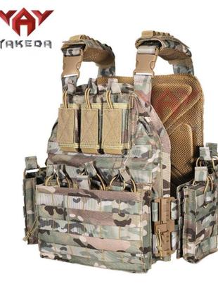 Плитоноска yakeda мультикам із підсумками 12 шт.