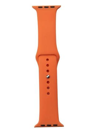 Ремешок для apple watch band silicone one-piece size-s 42/44/45/49 mm цвет 21, sea blue1 фото