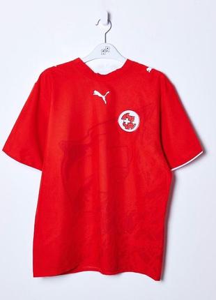 Футбольная футболка puma switzerland vintage 2006/08 home jersey red