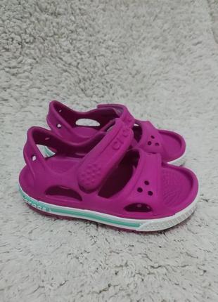 Босоножки crocs c 5, размер 21-22,